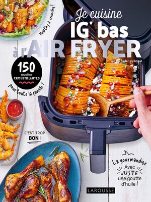 cover image of Je cuisine IG BAS à l'air fryer